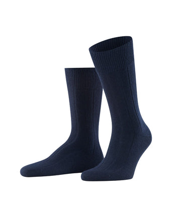 Lhasa Rib Heren Sokken | Dark Navy