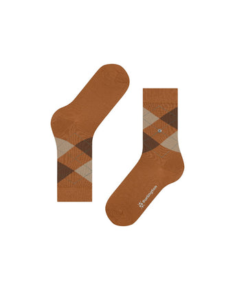 Burlington Marylebone Dames Sokken | Bruin