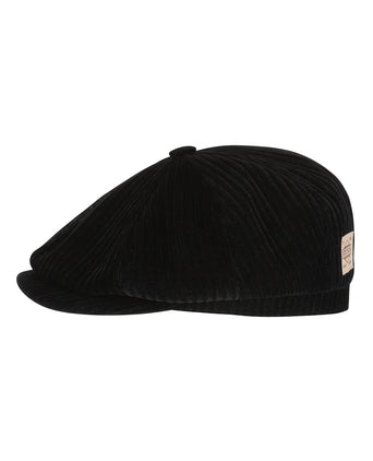 Stetson Hatteras Corduroy Jersey | Zwart
