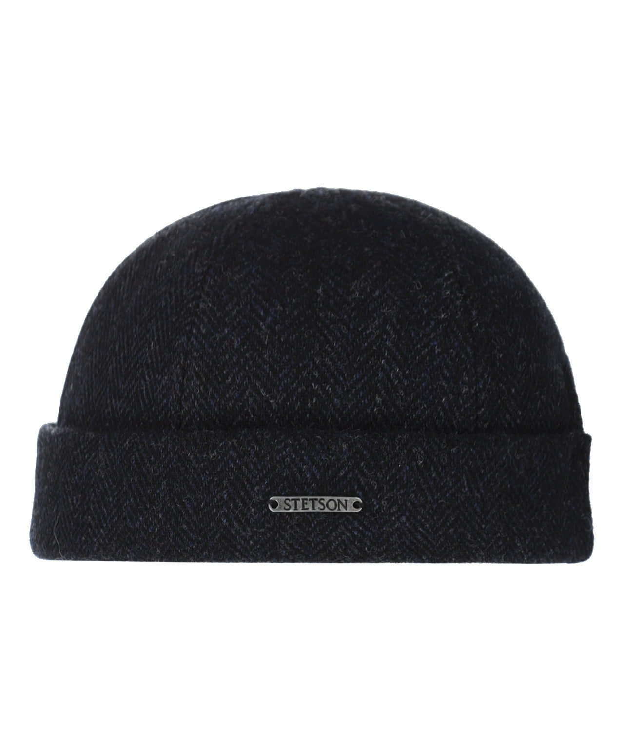 Docker Wool Herringbone | Blauw