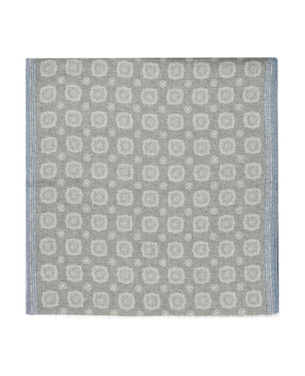 Sjaal Wol 40X180cm | Licht Grijs