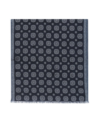 Sjaal Wol 40X180cm | Blauw