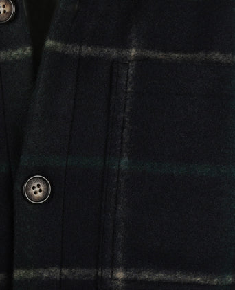 Barbour Chapter Tailored Check Overshirt | Groen