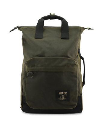 Barbour Field Wax Backpack | Groen