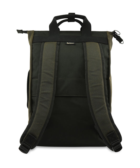 Barbour Field Wax Rucksack | Grün