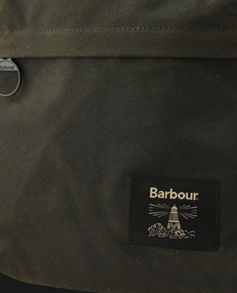 Barbour Field Wax Backpack | Groen