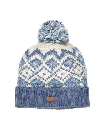 Muts Wol Fleece Lining | Blauw