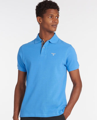 Barbour Tartan Pique Polo | Blauw