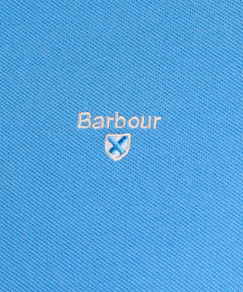 Barbour Tartan Pique Polo | Blauw