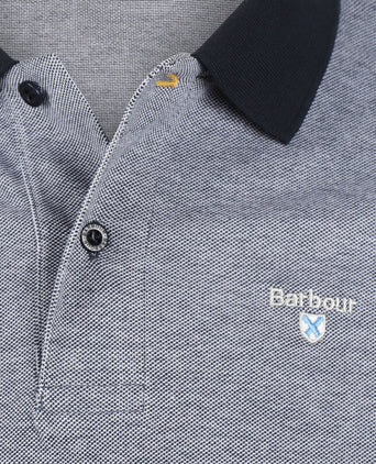 Barbour Polo Essential Sports Mix | Navy Blauw