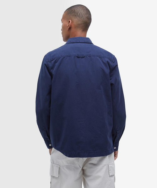 Barbour Grindle Cargo Overshirt | Navy Blauw