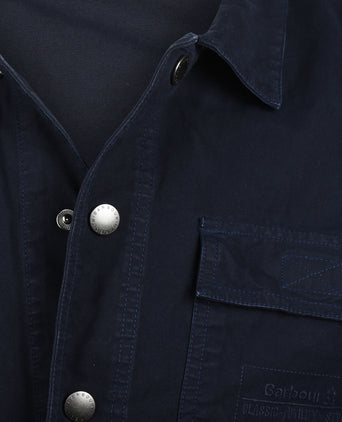 Barbour Grindle Cargo Overshirt | Navy Blauw