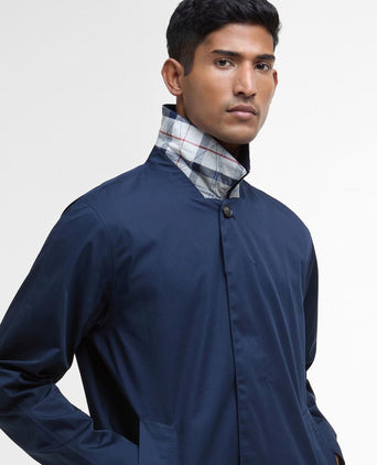 Barbour Rokig Waterproof Jacket | Navy Blauw