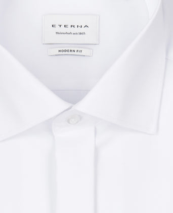 Eterna Smoking Shirt | Wit