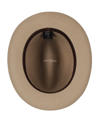 Mayser Hoed Homburg | Bruin