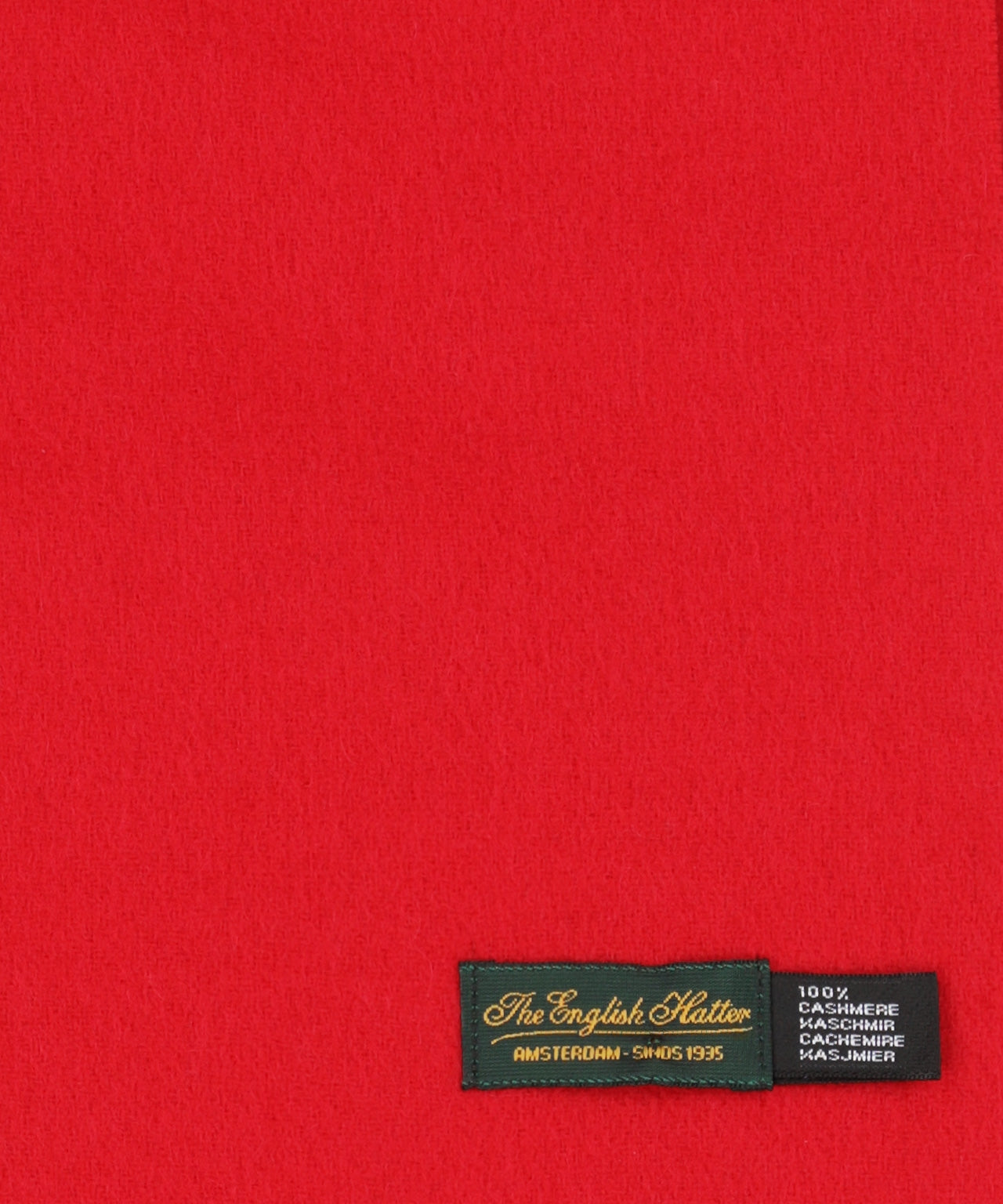 Scarf 100% Cashmere | Red