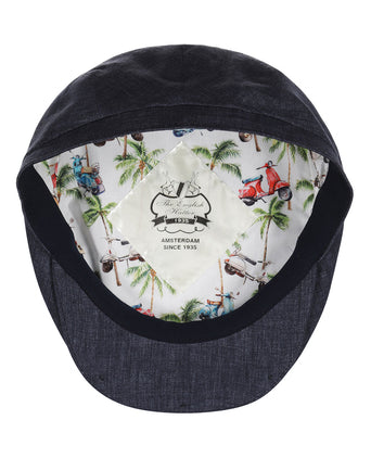 Klassieke Cap Linnen | Blauw