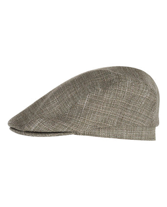 Klassieke Cap Katoen/Linnen | Bruin