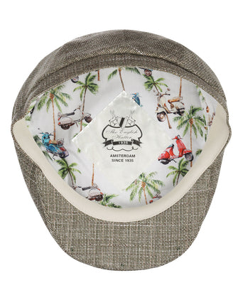 Klassieke Cap Katoen/Linnen | Bruin