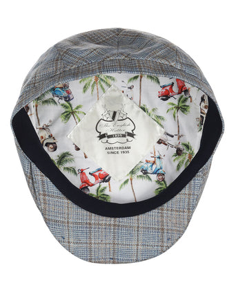 Klassieke Cap 53% Zijde 47% Wol | Bruin