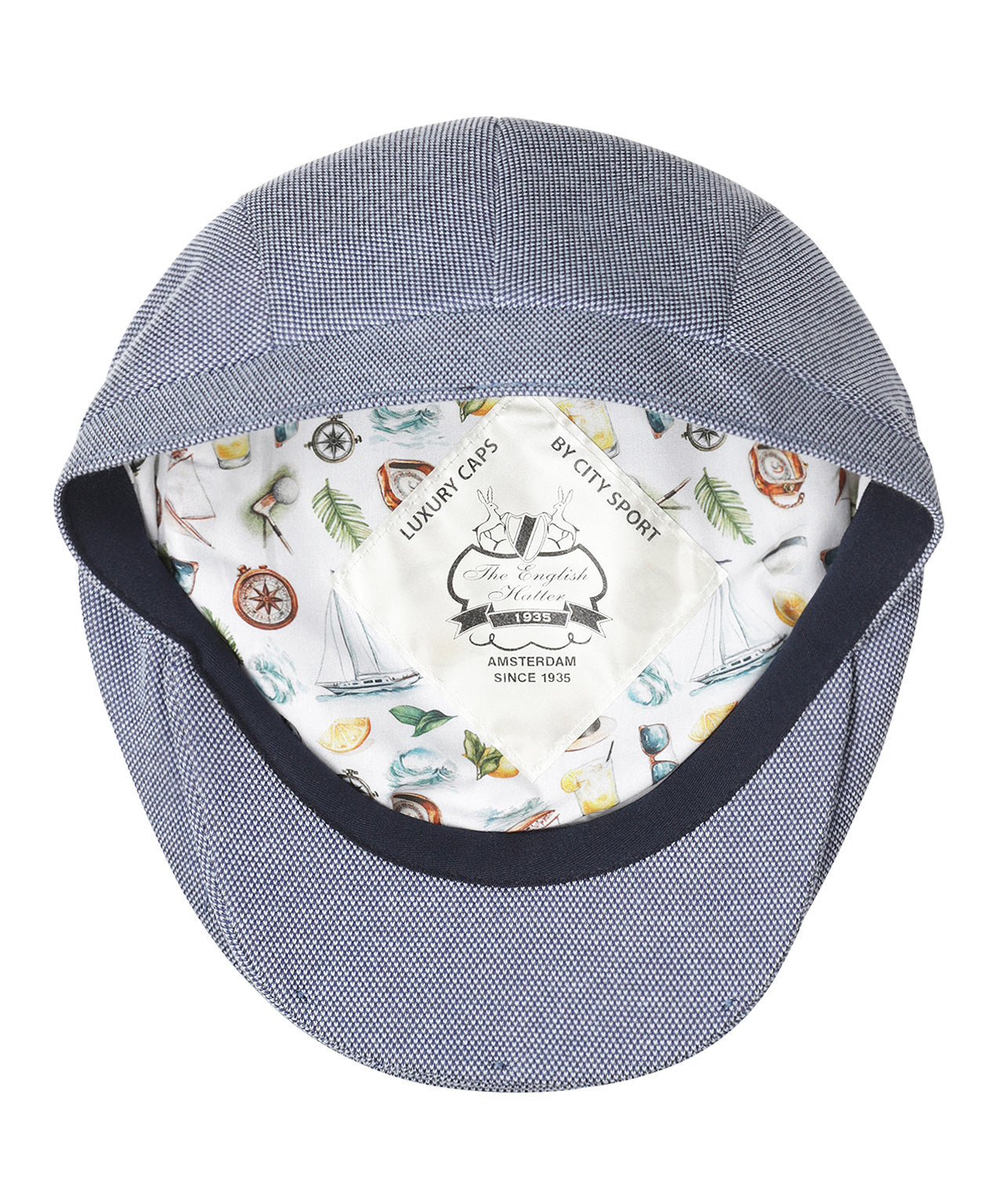 Klassieke Cap 50%Katoen 50% Polyester | Blauw