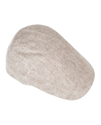 Klassieke Cap 100% Linnen | Bruin