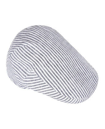 Cap Klassiek Linnen/Katoen | Blauw