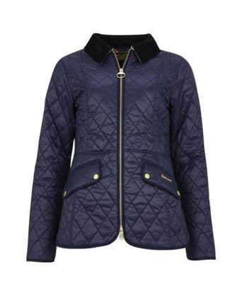 Barbour Haydock Quilt Dames | Navy Blauw