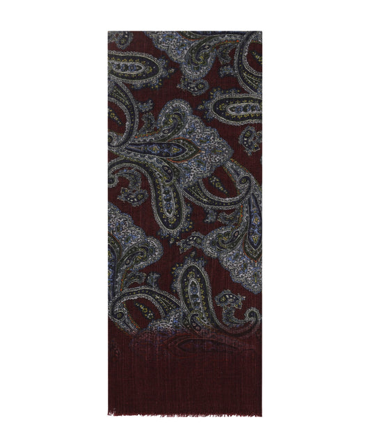 Sjaal Wol 70X180 CM | Bordaux