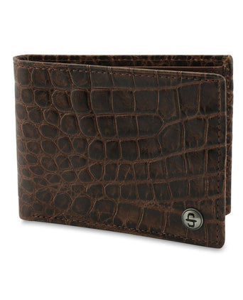 Stetson Croco Embossed Wallet | Bruin