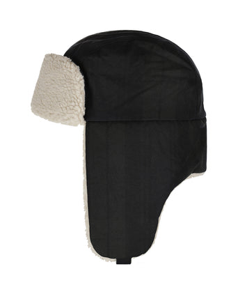 Wax Tartan Trapper Hat | Blackwatch