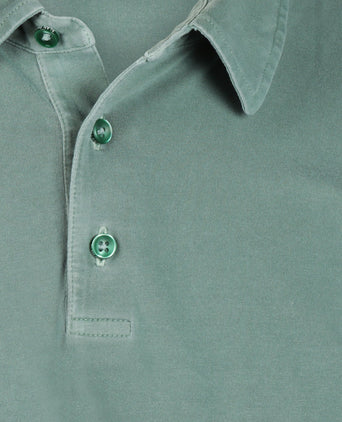 Casual Jersey Polo Korte Mouw | Groen