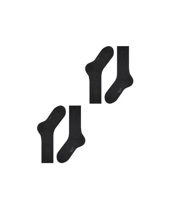 Falke 2 Pack Happy | Grijs