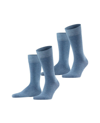 Falke 2 Pack Happy | Blauw