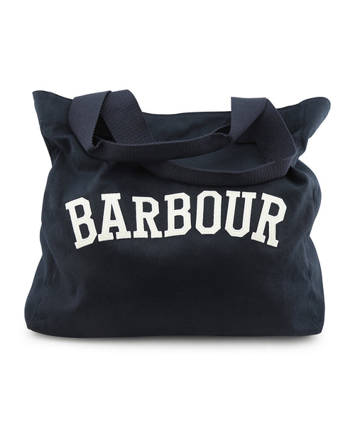 Barbour Logo Holiday Tote Bag | Blauw