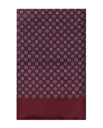 Sjaal Zijde/Wol | Rood