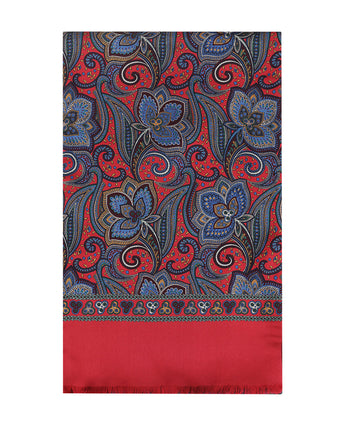 Sjaal Zijde/Wol | Rood