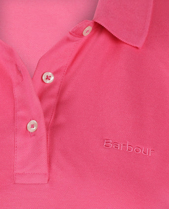 Barbour Bowford Polo Dames | Roze