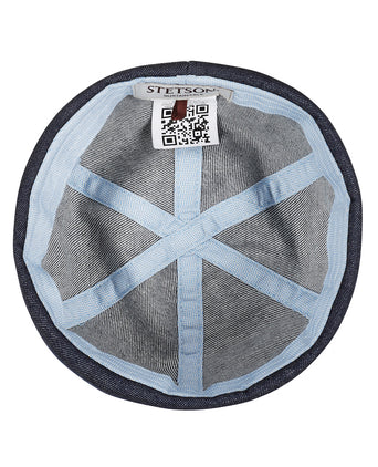 Stetson Docker Denim Sustainable | Denim Blauw