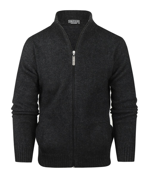 Noble Wilde Rits vest | Antraciet Grijs