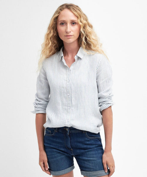 Barbour Shirt Dames | Blauw