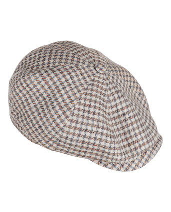 Stetson Hatteras Linen/Cotton Houndstooth | Bruin