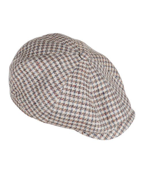 Stetson Hatteras Linen/Cotton Houndstooth | Bruin