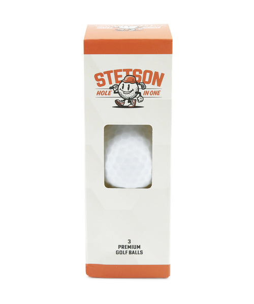 Stetson Premium Golf Balls | Wit