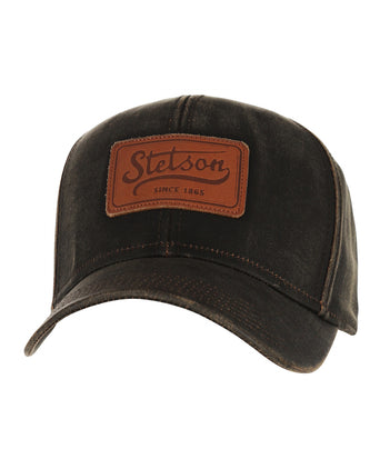 Stetson Baseball Cap CO/PES Leather Patch | Bruin