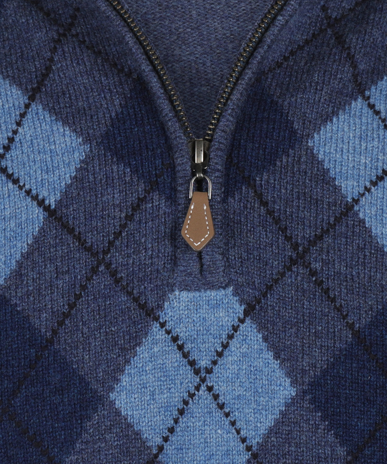 Alan Paine Turtle Zipper | Blau