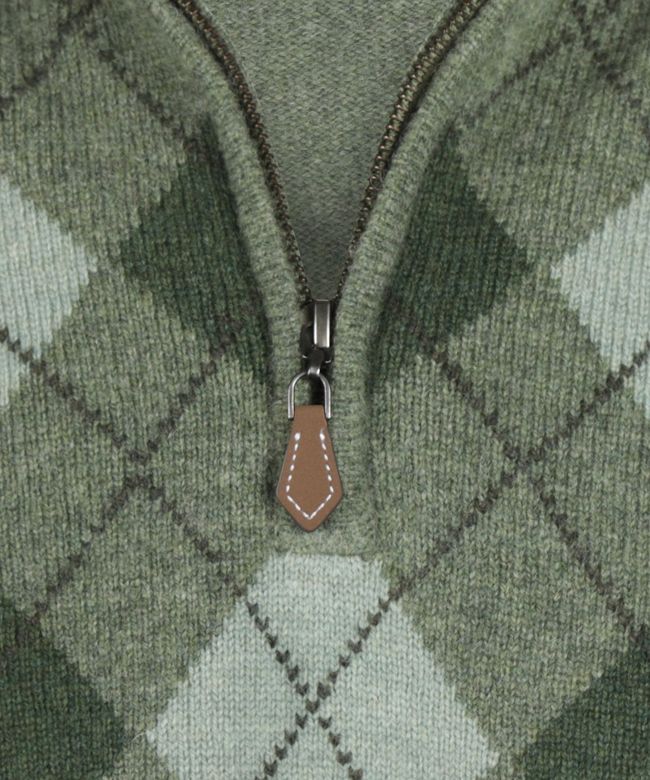 Alan Paine Turtle Zipper | Grün