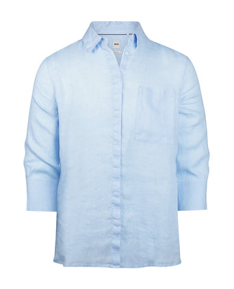 Brax Dames Blouse Vicki | Blauw