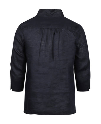 Brax Dames Blouse Vicki | Navy Blauw