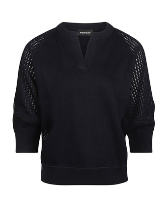 Repeat Dames V-Hals | Navy Blauw